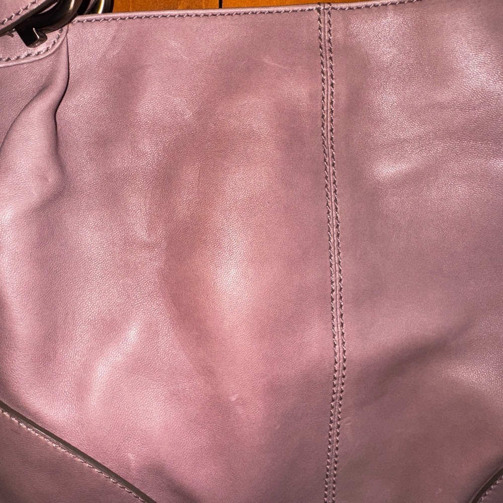 Salvatore Ferragamo Lavender Leather Tote Bag - Picture 6 of 10